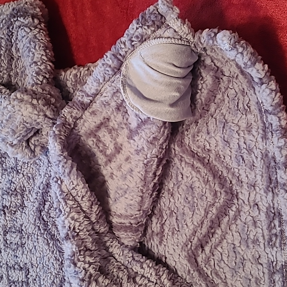 Quarter Zip Sherpa Sweater NWOT - Picture 12 of 12